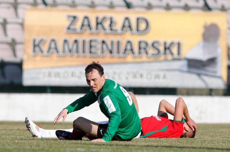 Football. II liga. GKS Tychy - Zaglebie Sosnowiec. 30.03.2012