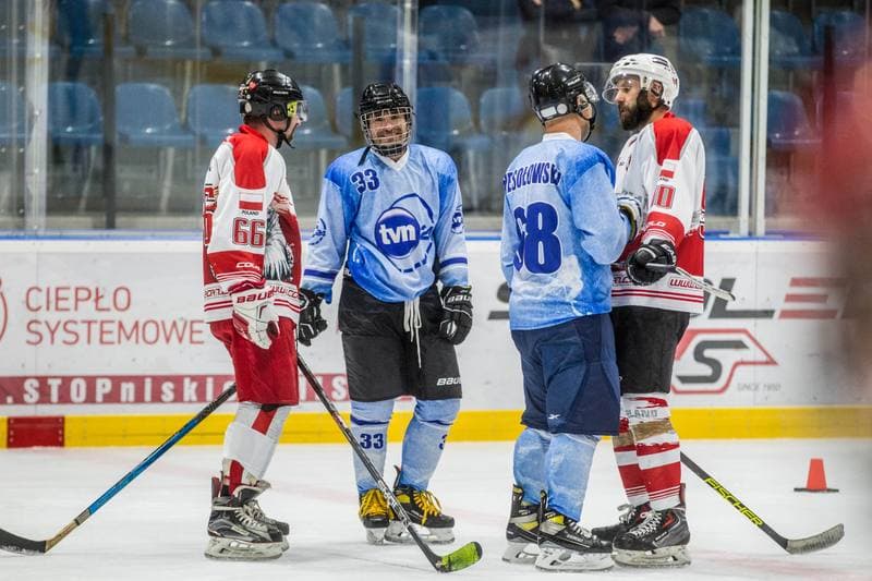 Ice Hockey. Hokejowa Reprezentacja Artystow Polskich. Training. 24.09.2021