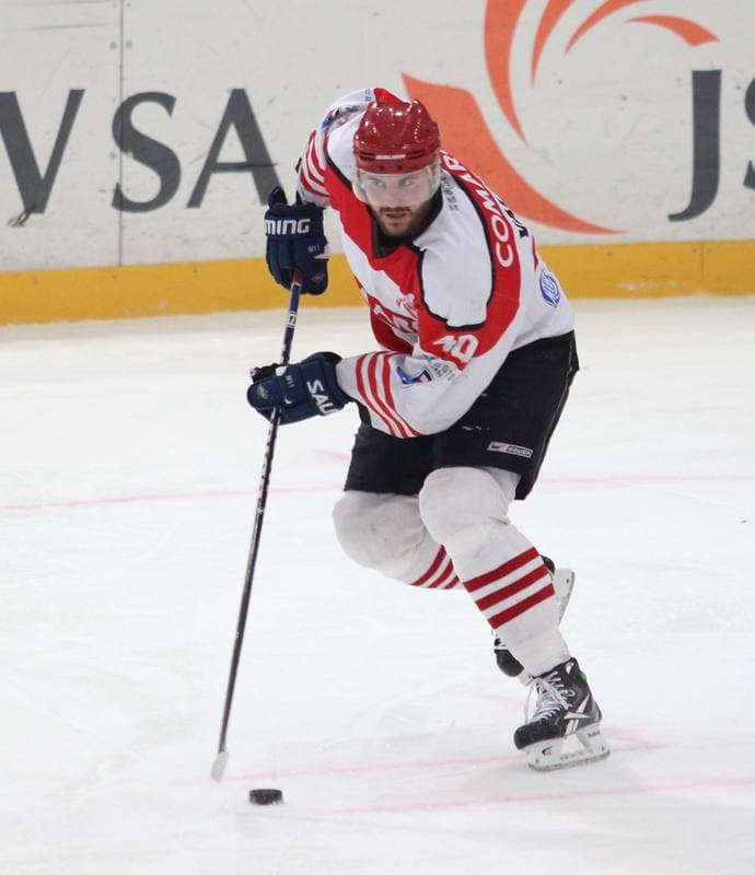Ice Hockey. Polska Liga Hokejowa. JKH GKS Jastrzebie - Comarch Cracovia Krakow. 29.03.2013