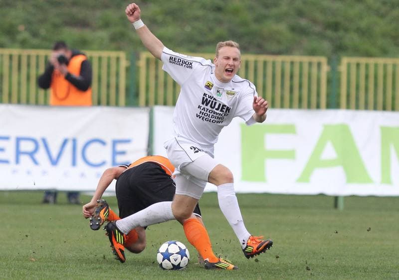 Football. II Liga Grupa Zachodnia. Rozwoj Katowice - Chrobry Glogow. 02.11.2013