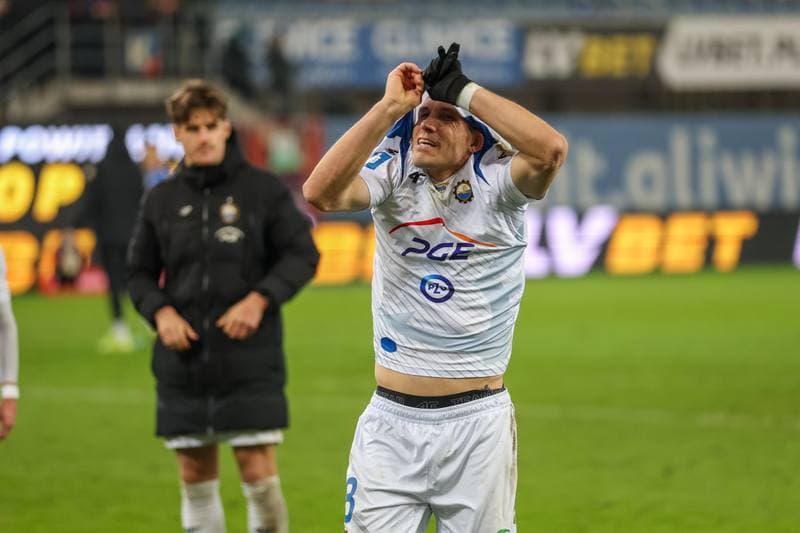 Football. PKO BP Ekstraklasa. Piast Gliwice - Stal Mielec. 18.12.2023