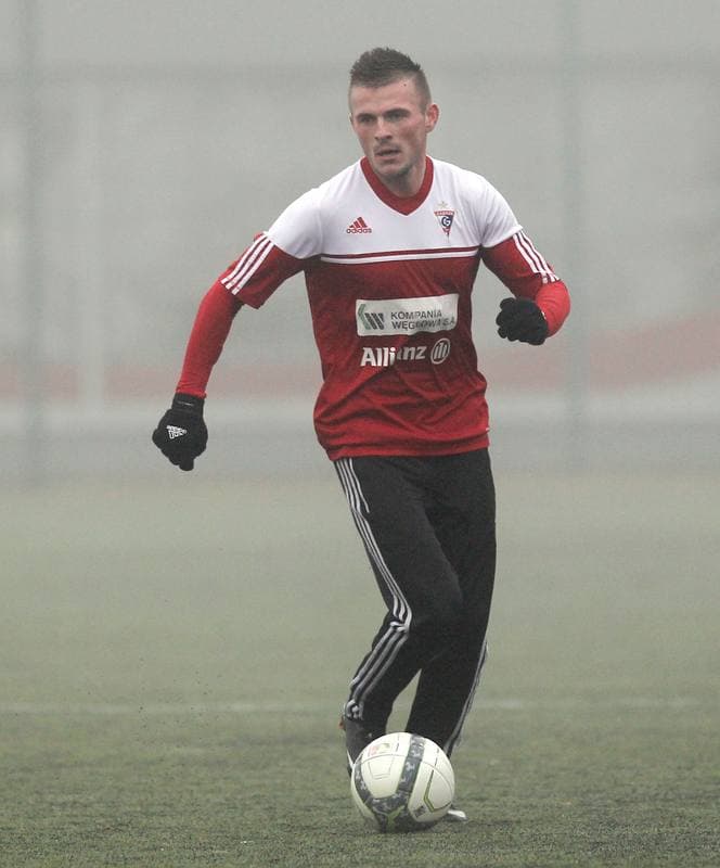 Football. Friendly Match. LZS Piotrowka - Gornik Zabrze. 10.10.2013