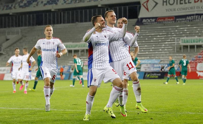 Football. PKO BP Ekstraklasa. Gornik Zabrze - Slask Wroclaw. 18.09.2015
