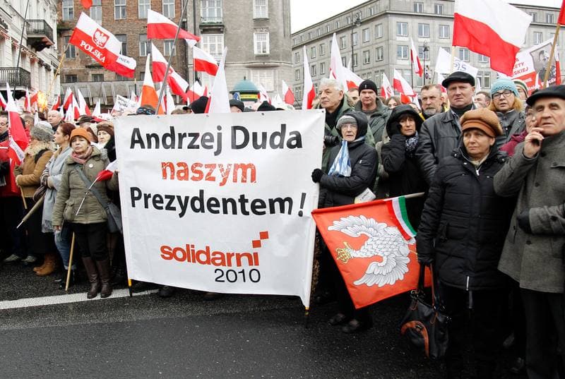 Freedom and Solidarity March. Warsaw. 13.12.2015
