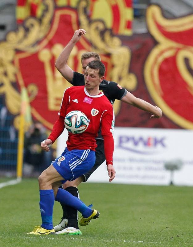 Football. T-Mobile Ekstraklasa. Piast Gliwice - Korona Kielce. 22.03.2015