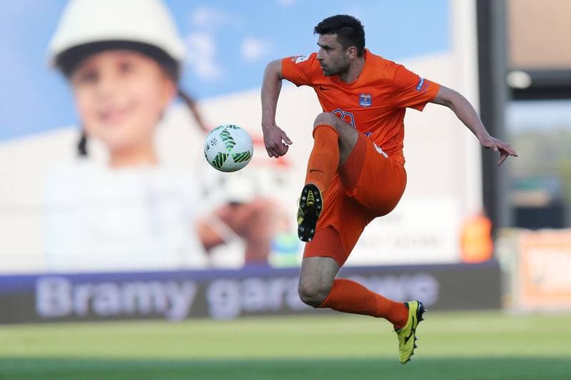 Football. Ekstraklasa. Termalica Bruk-Bet Nieciecza - Gornik Leczna. 30.04.2016