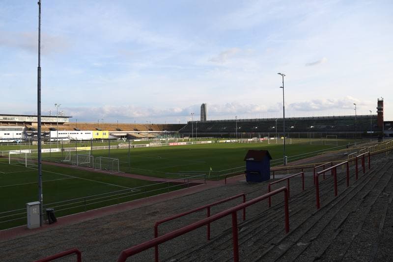 Football. Stadion Strahov. 13.10.2017