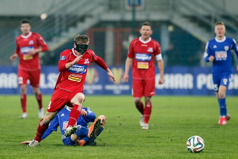 Football. T-Mobile Ekstraklasa. Piast Gliwice - Podbeskidzie Bielsko Biala. 24.05.2015