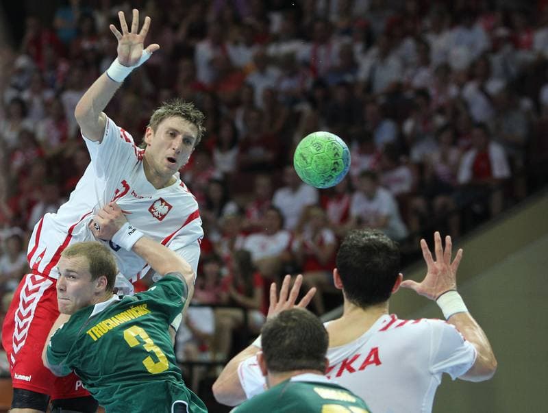 Handball. World Championship Qualifiers. Poland - Lithuania. 17.06.2012