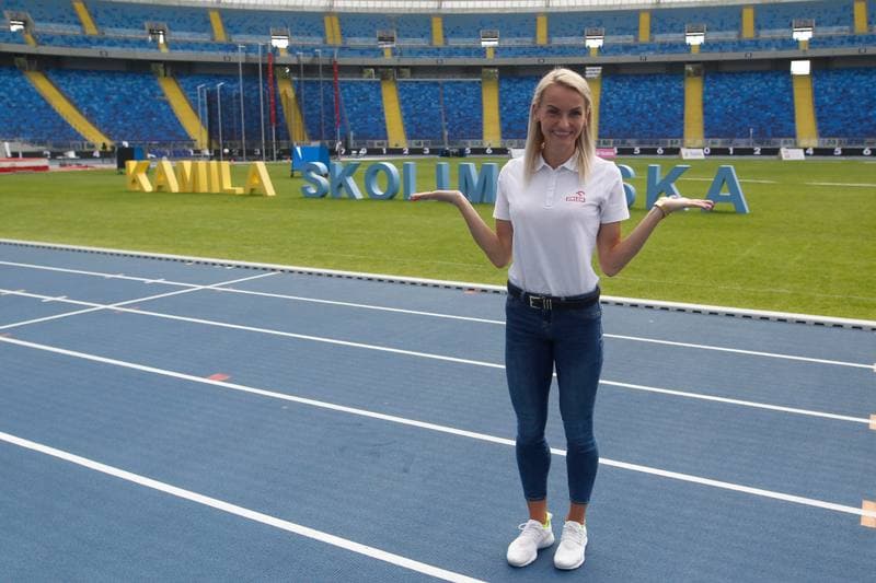 Athletics. Memorial Kamili Skolimowskiej. Press Conference. 21.08.2018