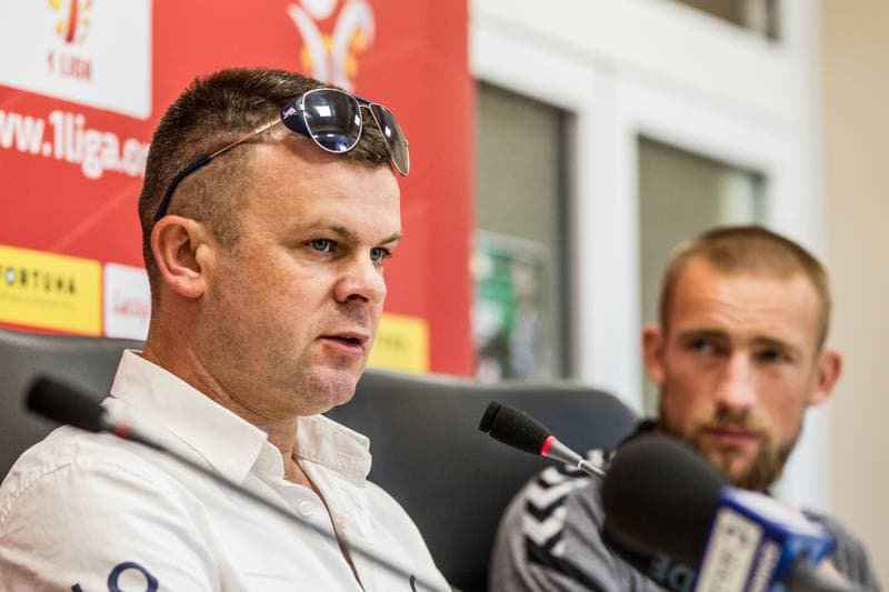 Football. Zaglebie Sosnowiec. Press Conference. 25.07.2019