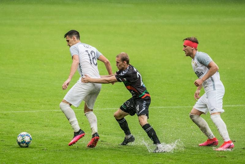 Football. Fortuna I Liga. GKS Tychy - Puszcza Niepolomice. 11.07.2020
