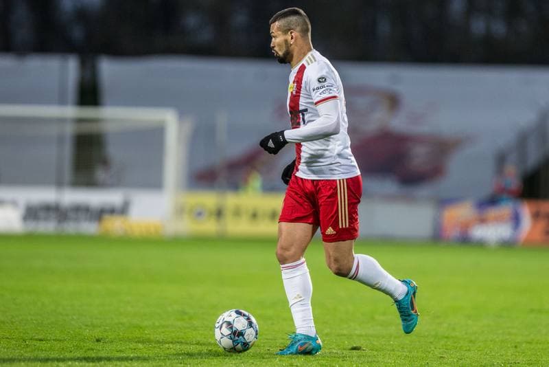 Football. Fortuna I Liga. Zaglebie Sosnowiec - LKS Lodz. 16.04.2022