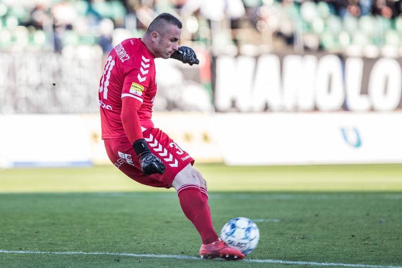 Football. Fortuna I Liga. Sandecja Nowy Sacz - Zaglebie Sosnowiec. 31.10.2021
