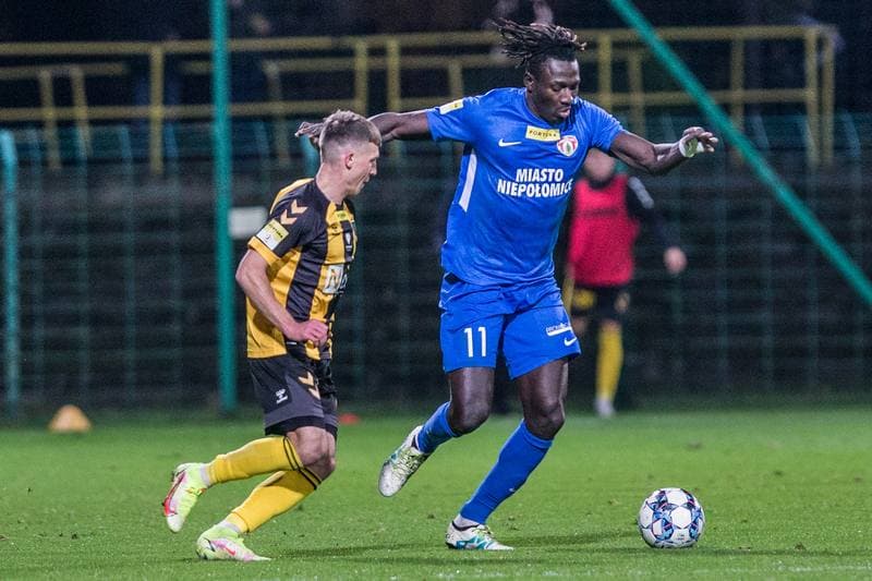 Football. Fortuna I Liga. GKS Katowice - Puszcza Niepolomice. 23.10.2021