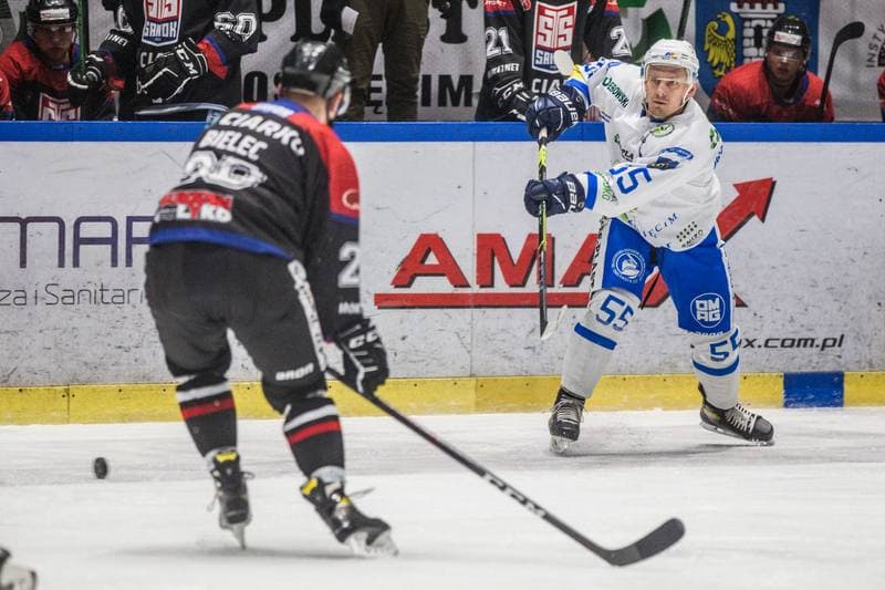 Ice Hockey. PHL. Re-Plast Unia Oswiecim - Ciarko STS Sanok. 20.12.2021