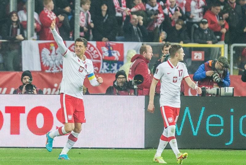 Football. FIFA World Cup Qualifiers. Poland - Sweden. 29.03.2022