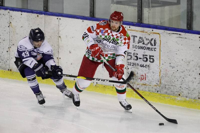 Ice Hockey. Polska Hokej Liga. Zaglebie Sosnowiec - MH Automatyka Gdansk. 02.01.2019