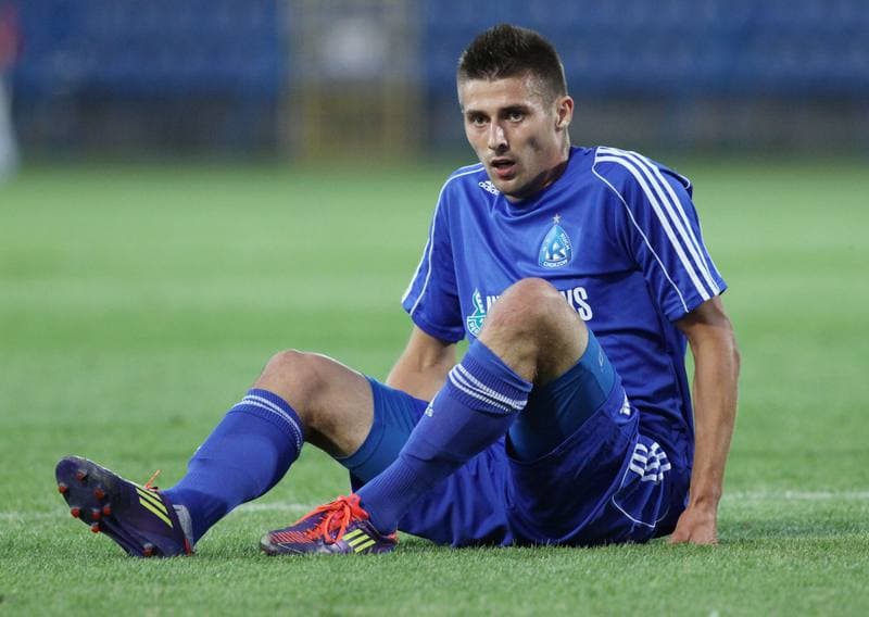 Football. Europa League. Ruch Chorzow - Metalurg Skopje. 19.07.2012