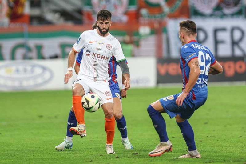 Football. PKO BP Ekstraklasa. Piast Gliwice - Zaglebie Lubin. 24.08.2024