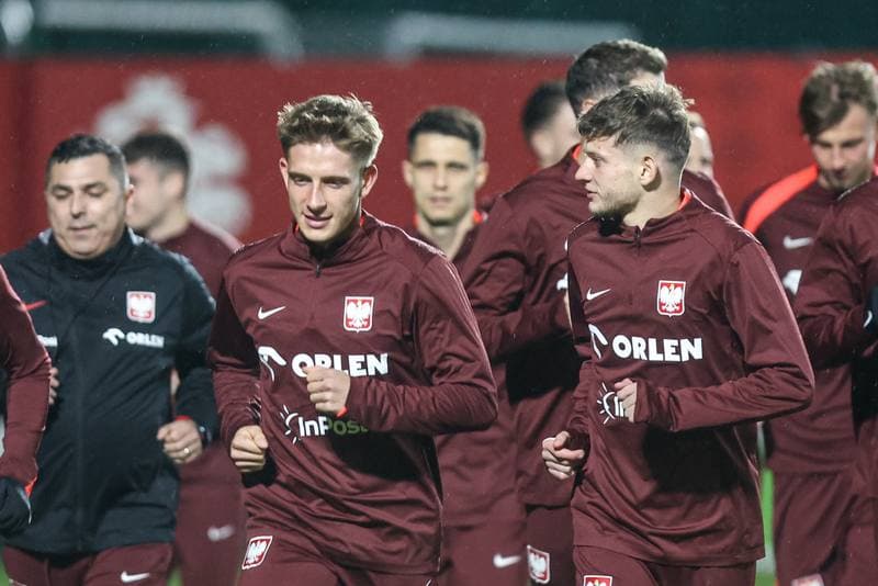 Football. Poland national team. Training. 06.10.2025