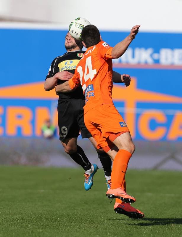 Football. PKO BP Ekstraklasa. Termalica Bruk-Bet Nieciecza - Korona Kielce. 02.04.2016