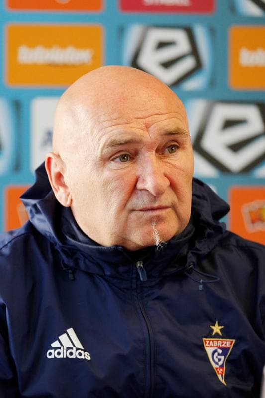 Football. Gornik Zabrze. Press Conference. 09.05.2016