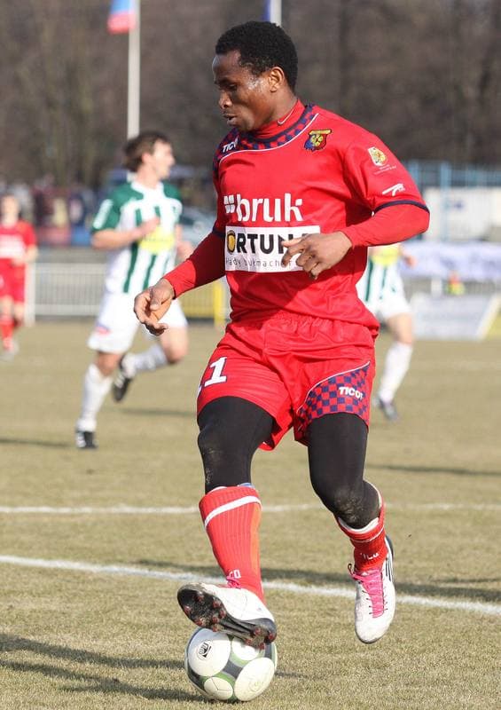 Football. I liga. Odra Wodzislaw Slaski - Warta Poznan. 12.03.2011