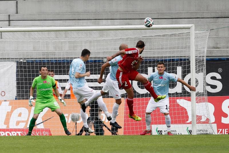 Football. T-Mobile Ekstraklasa. Gornik Zabrze - Cracovia Krakow. 21.07.2014