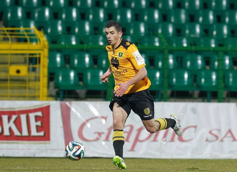 Football. I Liga. GKS Katowice - Flota Swinoujscie. 14.03.2015