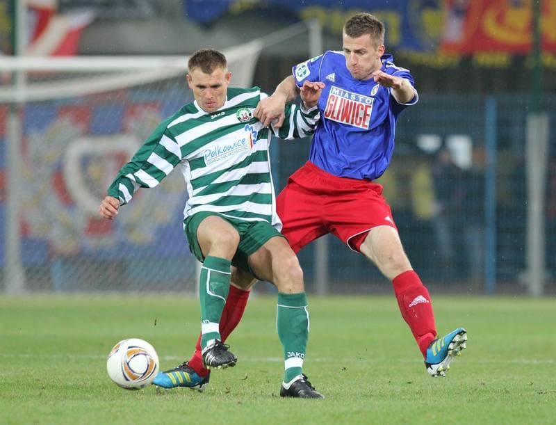 Football. I liga. Piast Gliwice - KS Polkowice. 30.03.2012