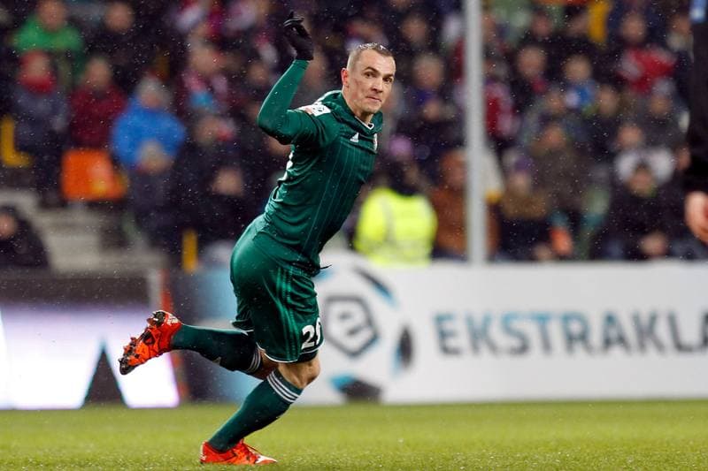 Football. T-Mobile Ekstraklasa. Podbeskidzie Bielsko Biala - Slask Wroclaw. 03.10.2014
