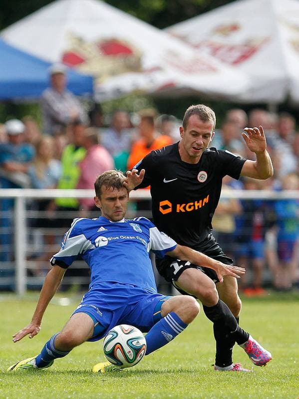 Football. Polish Cup. Nadwisla Gora - Zaglebie Lubin. 28.07.2015