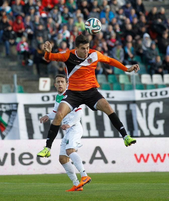 Football. Polish First League. Zaglebie Sosnowiec - Chrobry Glogow. 08.11.2015