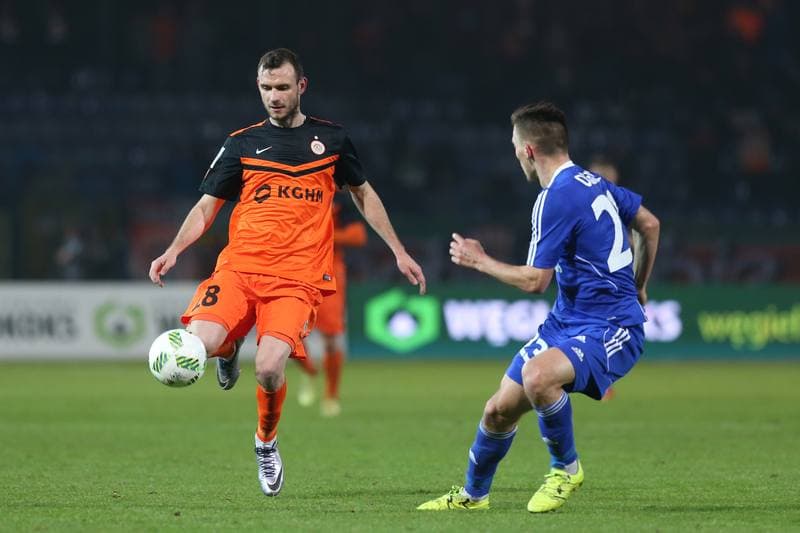 Football. Ekstraklasa. Ruch Chorzow - Zaglebie Lubin. 12.02.2016