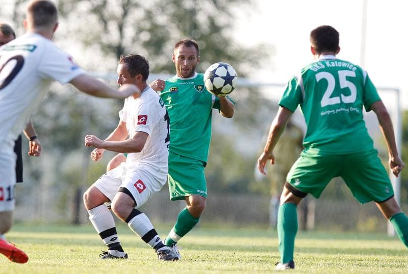 Football. Friendly Match. Gornik Wesola - GKS Katowice. 19.07.2014