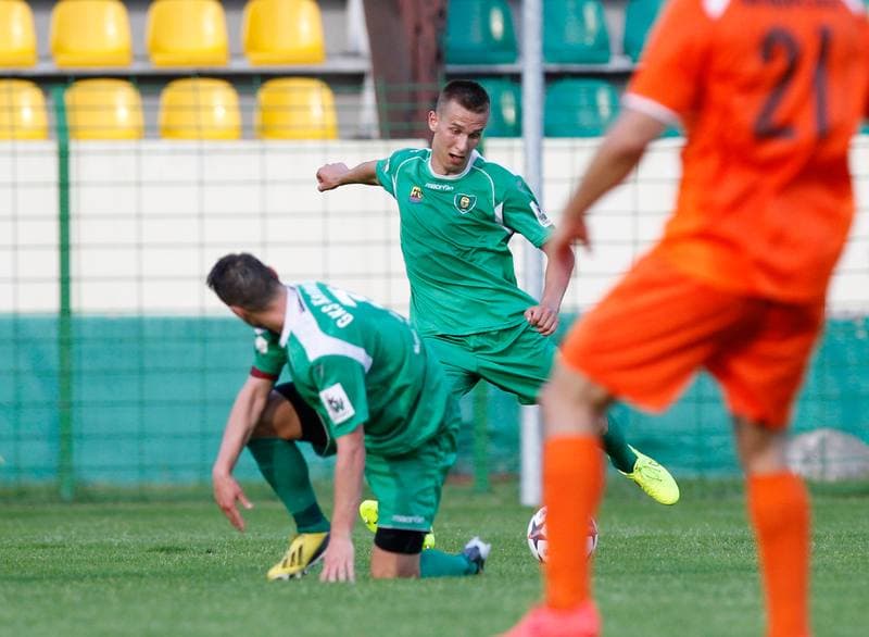 Football. Friendly Match. GKS Katowice - Puszcza Niepolomice. 26.07.2014