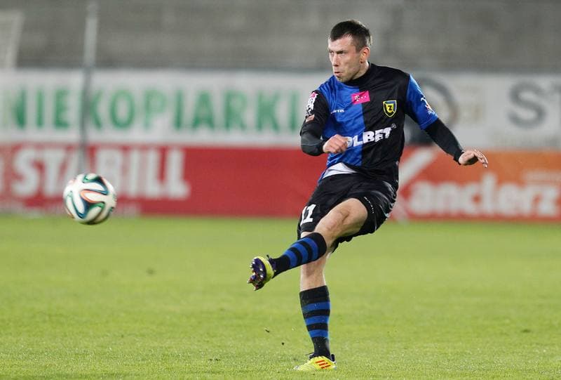 Football. T-Mobile Ekstraklasa. Gornik Zabrze - Zawisza Bydgoszcz. 29.04.2015