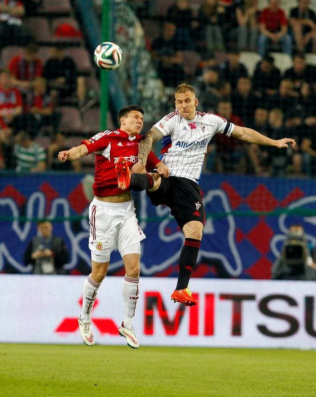 Football. T-Mobile Ekstraklasa. Wisla Krakow - Gornik Zabrze. 09.05.2015