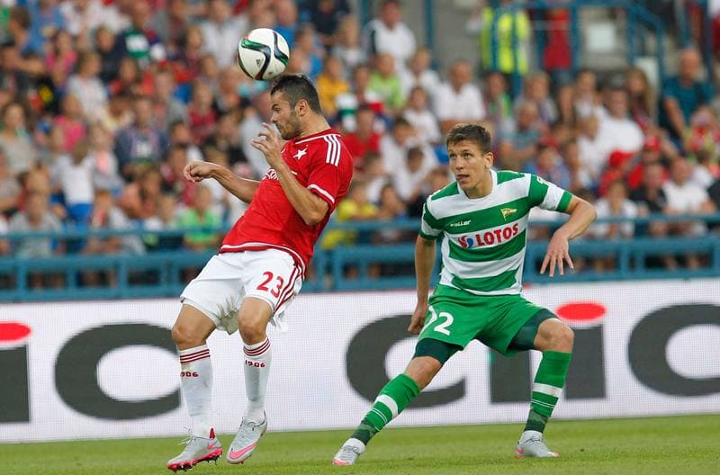 Football. PKO BP Ekstraklasa. Wisla Krakow - Lechia Gdansk. 16.08.2015