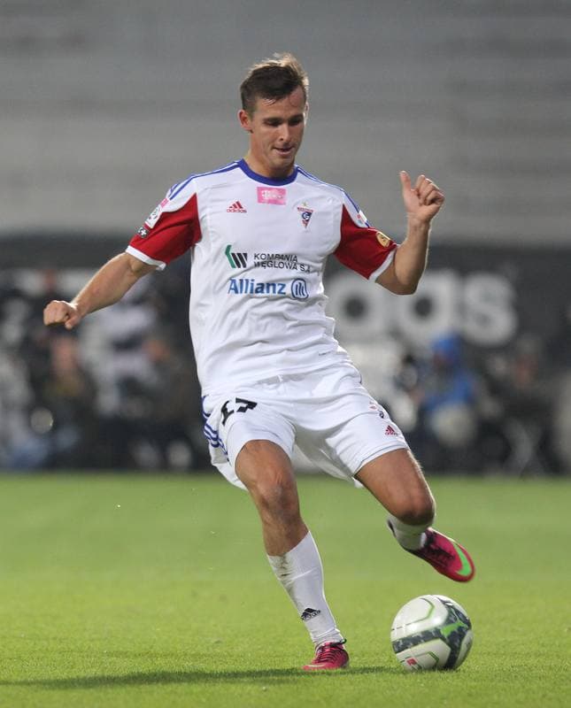 Football. T-Mobile Ekstraklasa. Gornik Zabrze - Zawisza Bydgoszcz. 29.04.2015