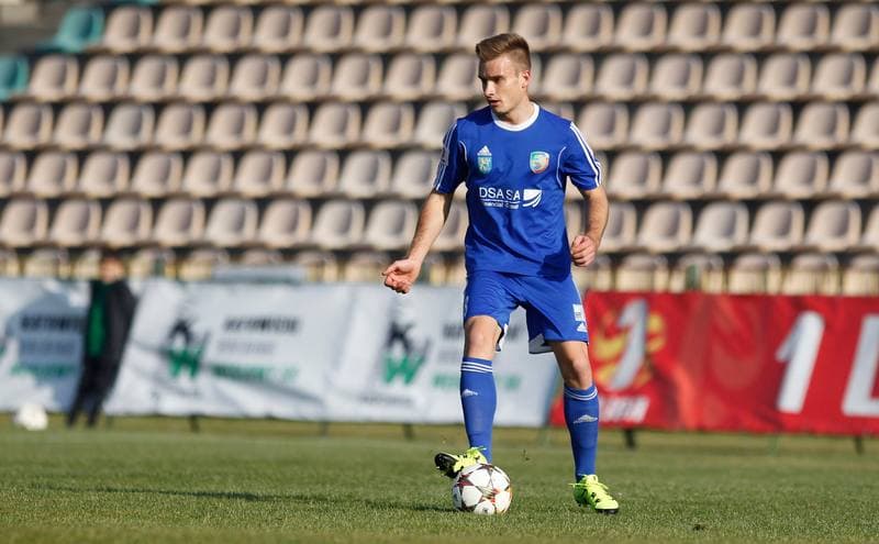 Football. I Liga. Rozwoj Katowice - Miedz Legnica. 31.10.2015