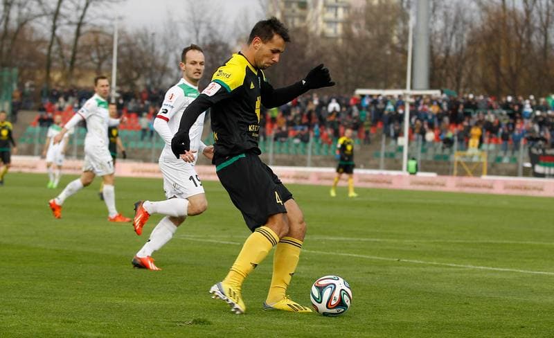 Football. I Liga. Zaglebie Sosnowiec - GKS Katowice. 29.11.2015
