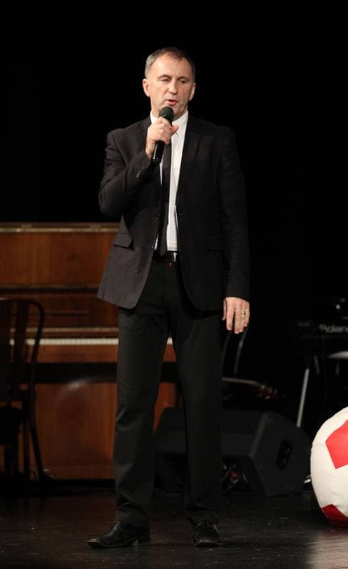 Football. Benefit Gala Stanislaw Oslizlo. Adam Danch - Michal Chwieduk. 18.12.2012