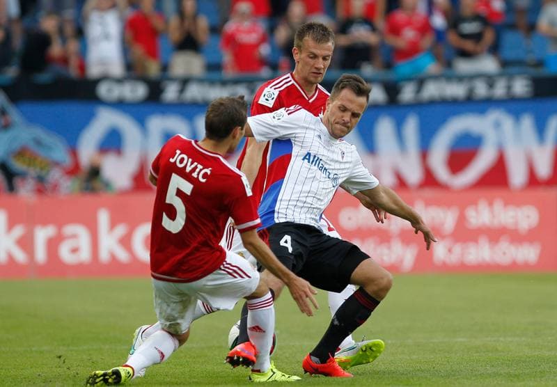 Football. T-Mobile Ekstraklasa. Wisla Krakow - Gornik Zabrze. 09.05.2015