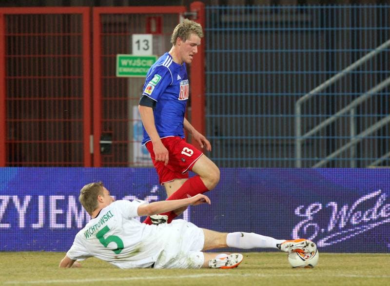 Football. I liga. Piast Gliwice - Warta Poznan. 23.03.2012