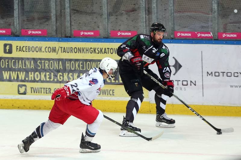 Ice Hockey. Polska Hokej Liga. SMS PZHL Katowice - GKS Tychy. 03.10.2017