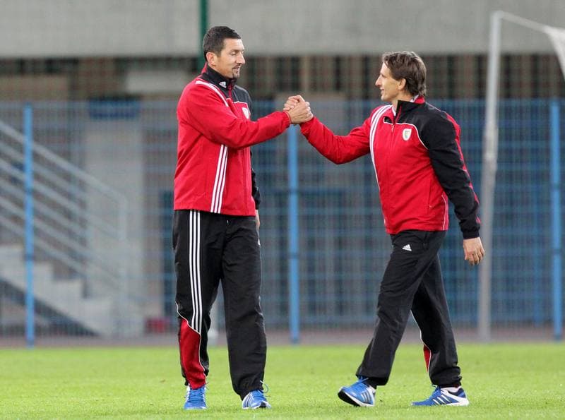 Football. Sparing. Piast Gliwice - Kolejarz Stroze. 10.03.2012