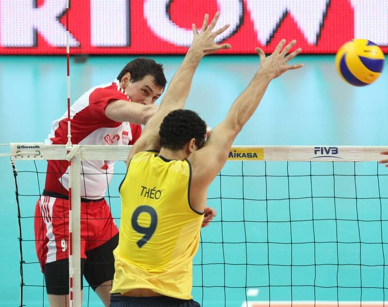 Volleyball. World League. Poland - Brazil. 03.06.2012