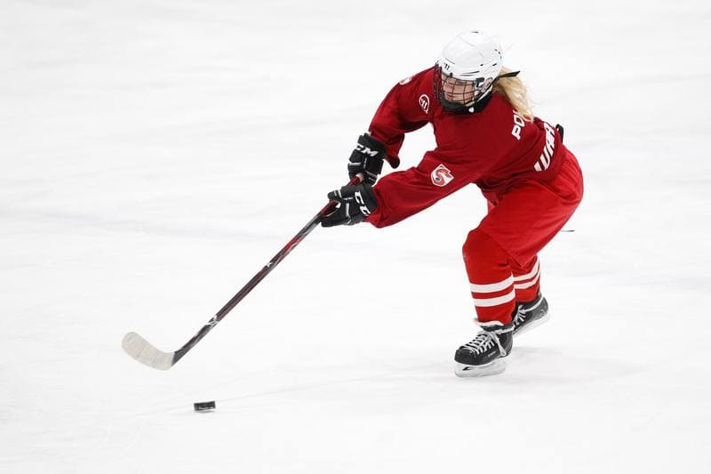 Ice Hockey. Women's U18 National Team. Training. 03.01.2019